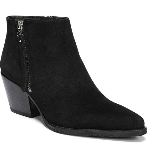 sam edelman ankle boots black|sam edelman ankle boots nordstrom.